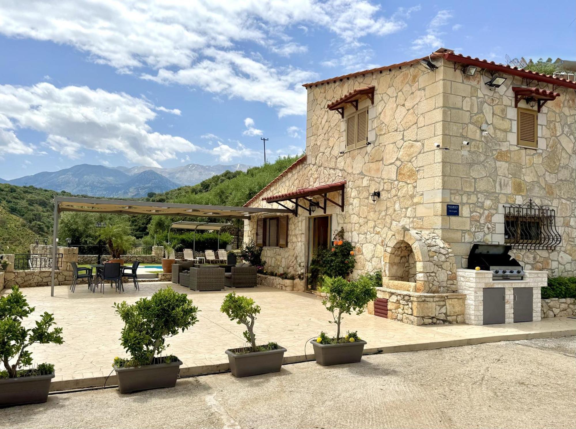 Villa Vangelis Stylos Crete Samonás Zewnętrze zdjęcie